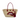Classic Large Straw Beach Bag – Lips Edition