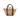 Riviera Chic Straw and Leather Beach Tote