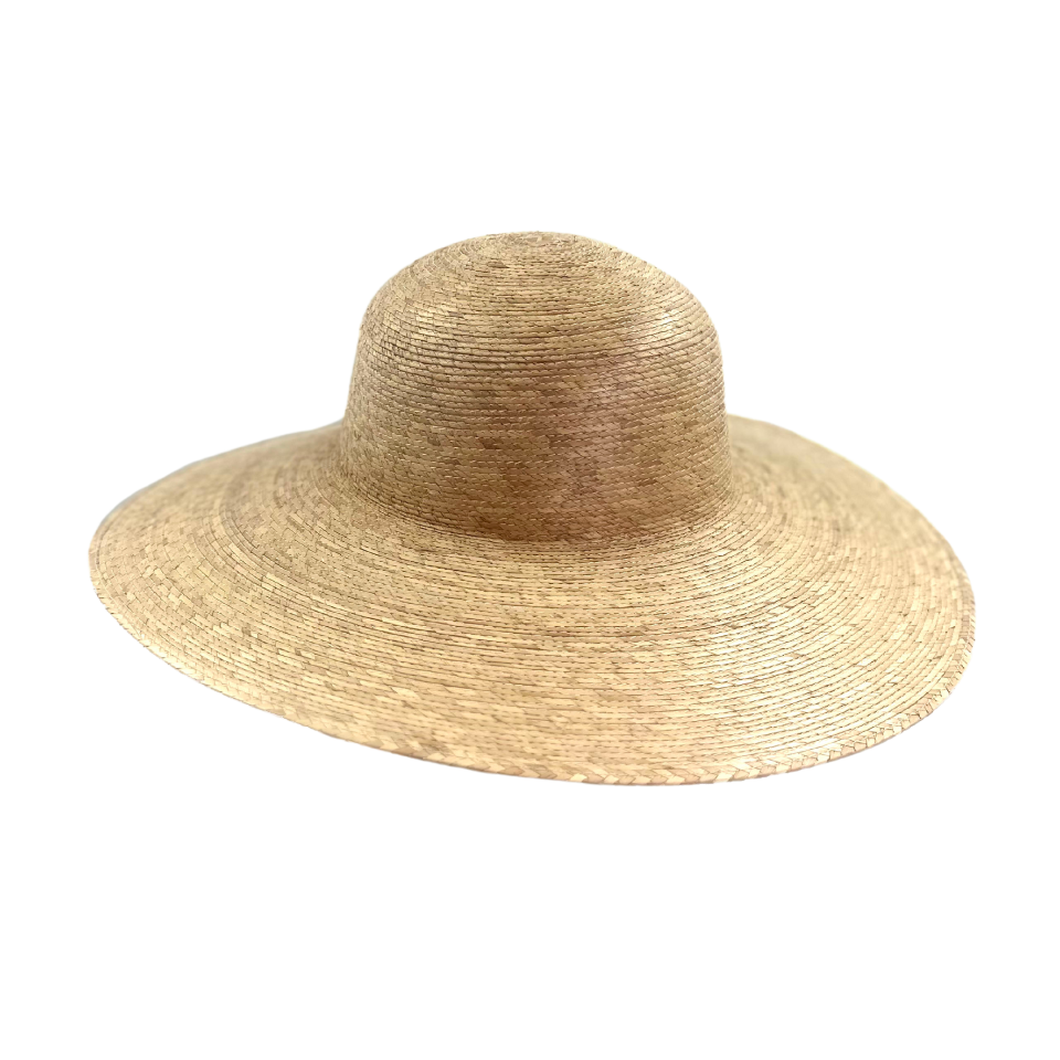 Wide Brim Palm Leaf Hat