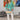By Del Rio Mayorca Straw bag in aqua